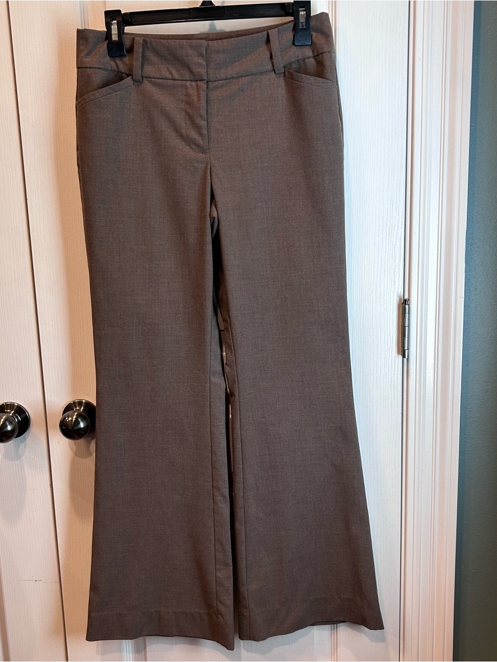 Ann Taylor Signature Women’s Mocha Brown Size 2 Dress Slacks Pants Trousers